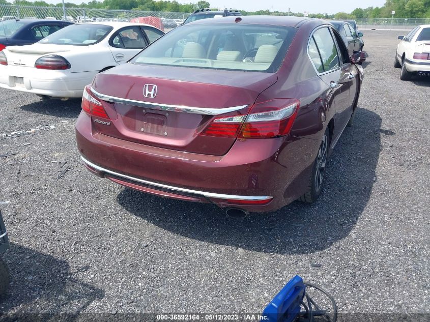 2016 HONDA ACCORD SEDAN EX-L - 1HGCR2F89GA111034