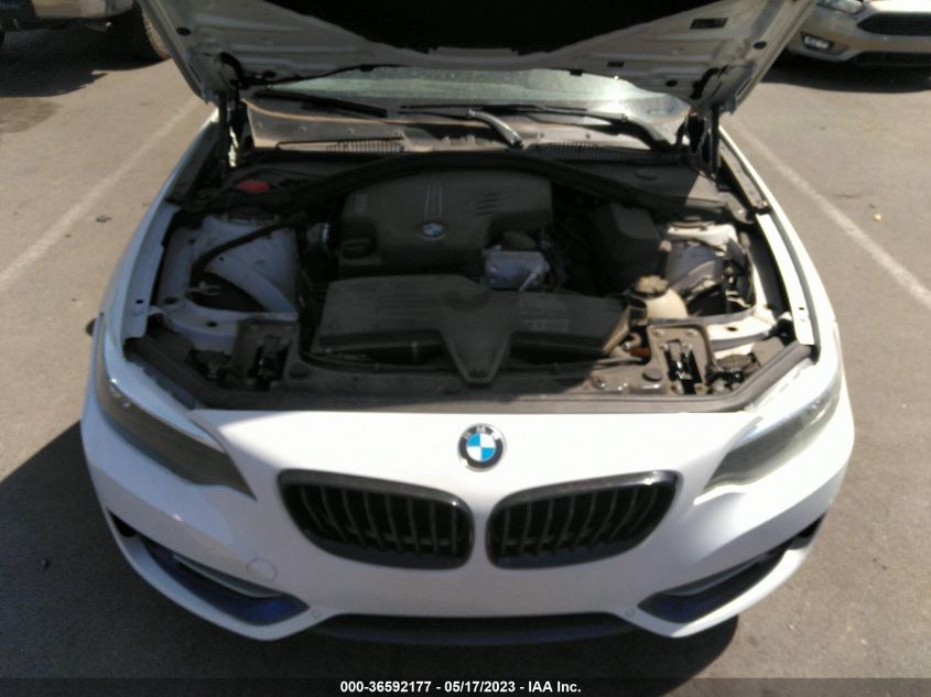 2016 BMW 2 SERIES 228I XDRIVE - WBA1G9C54GV726286