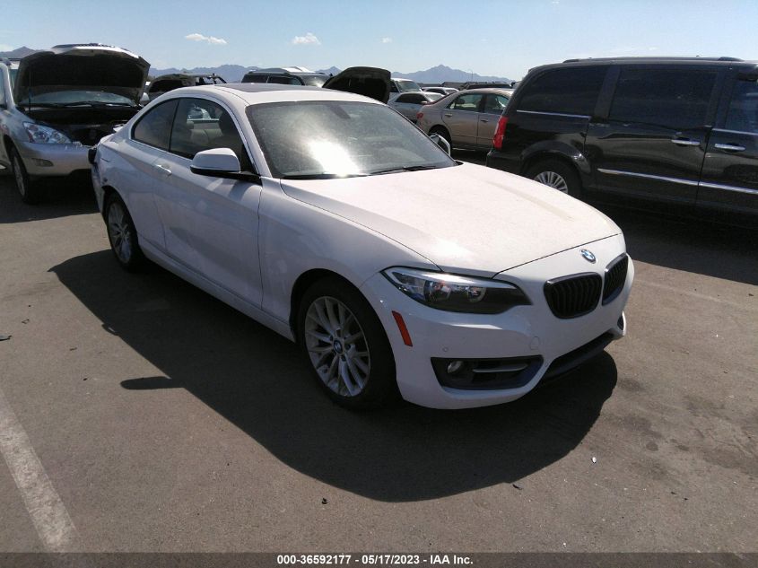 2016 BMW 2 SERIES 228I XDRIVE - WBA1G9C54GV726286