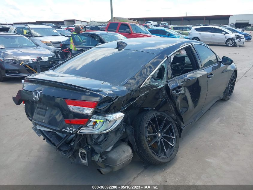 2018 HONDA ACCORD SEDAN SPORT 2.0T - 1HGCV2E31JA043952
