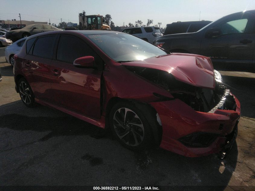 2017 TOYOTA COROLLA IM - JTNKARJE7HJ529497