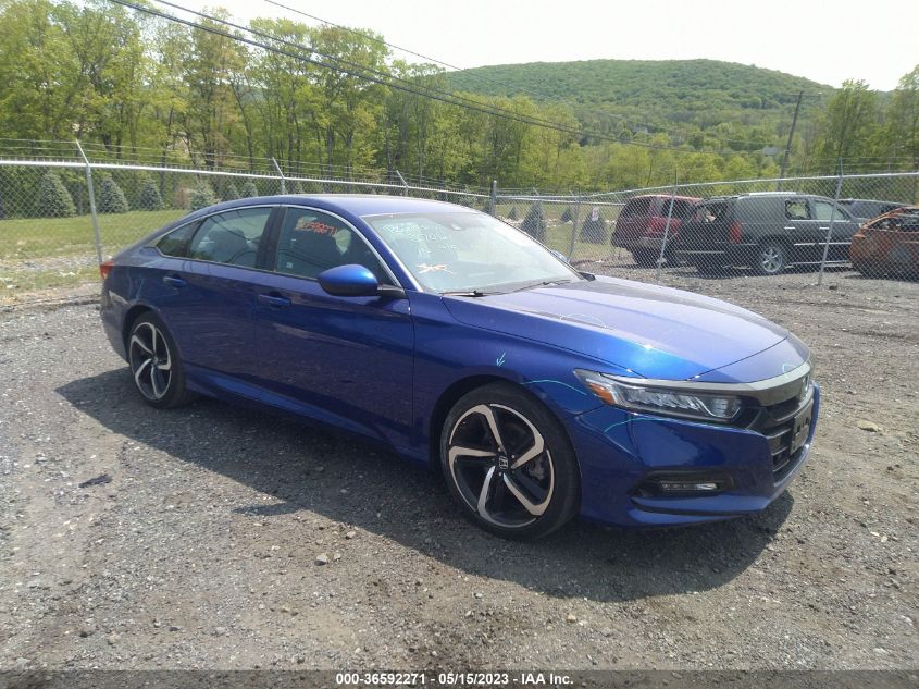 2020 HONDA ACCORD SEDAN SPORT - 1HGCV1F38LA007851