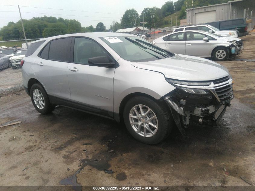 2022 CHEVROLET EQUINOX LS - 3GNAXSEV1NS159701