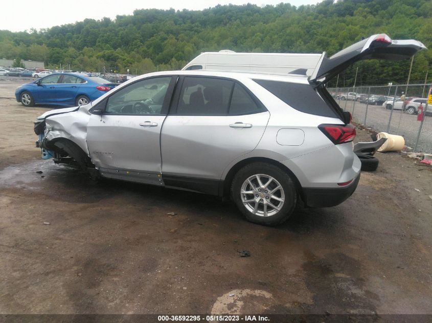 2022 CHEVROLET EQUINOX LS - 3GNAXSEV1NS159701