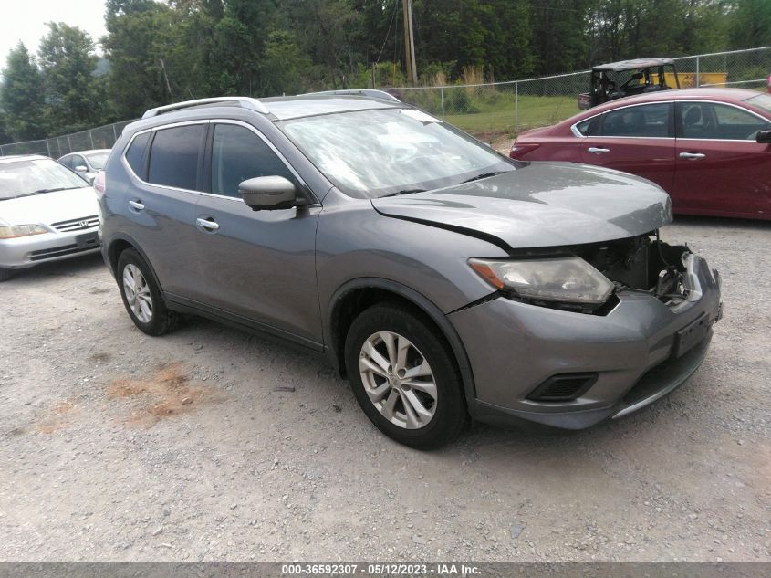 2016 NISSAN ROGUE SV - KNMAT2MV7GP650135