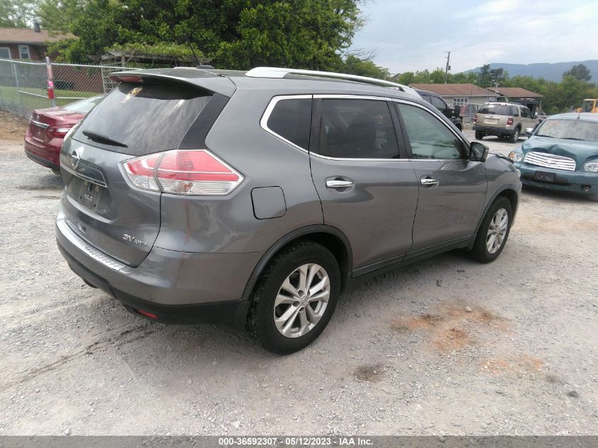 2016 NISSAN ROGUE SV - KNMAT2MV7GP650135