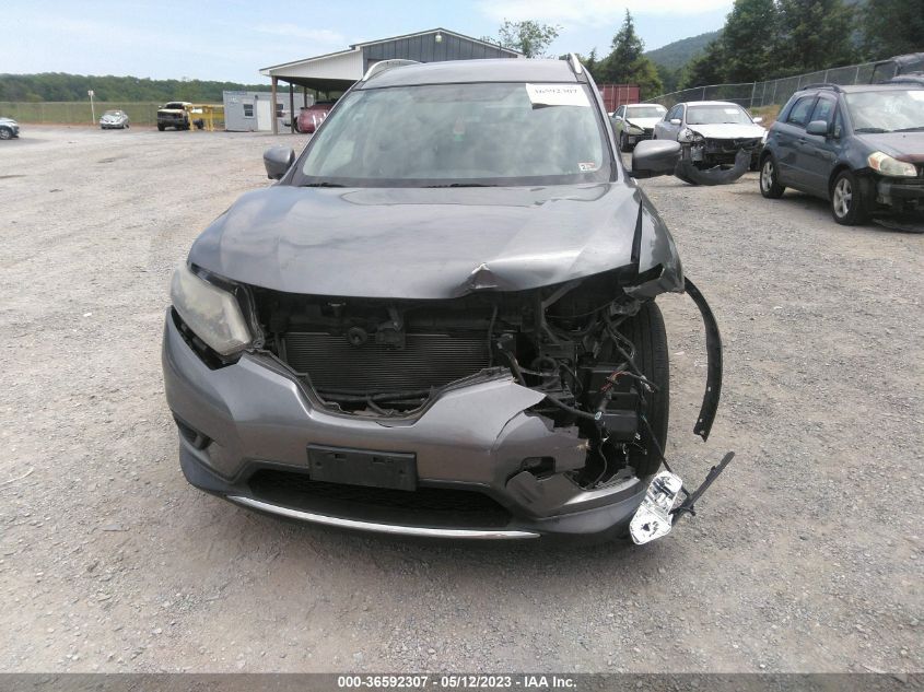 2016 NISSAN ROGUE SV - KNMAT2MV7GP650135