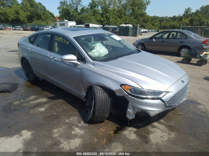 2019 FORD FUSION TITANIUM - 3FA6P0D96KR205846