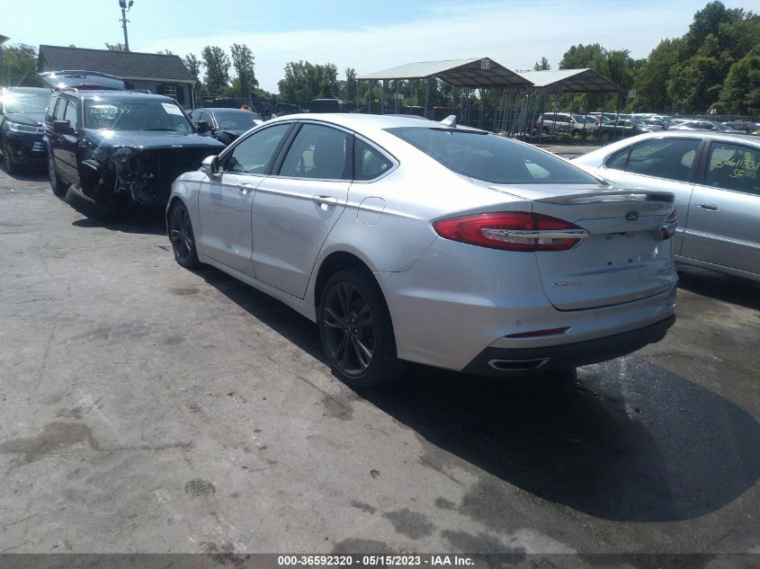 2019 FORD FUSION TITANIUM - 3FA6P0D96KR205846