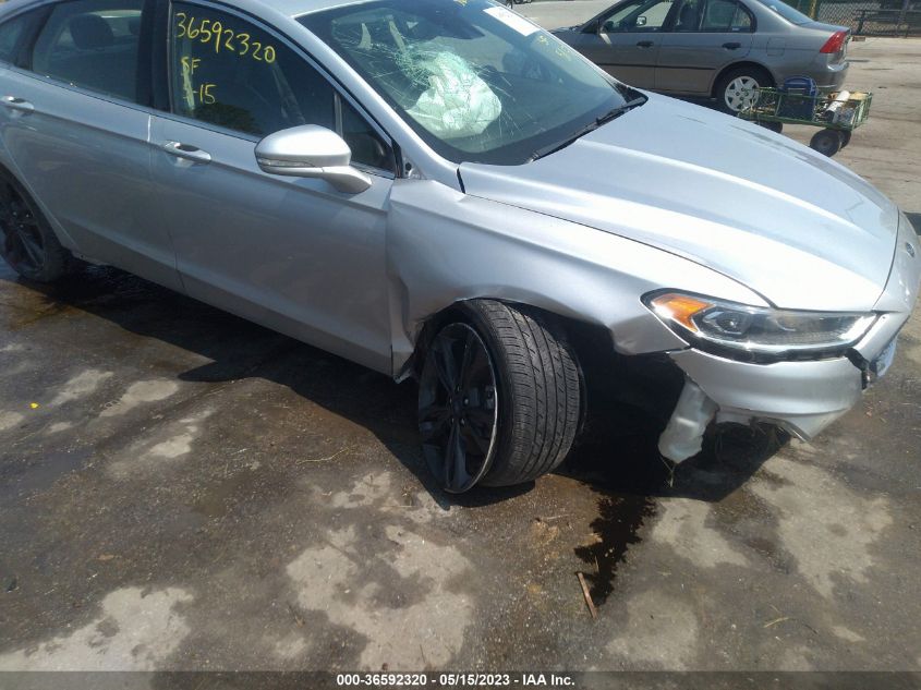 2019 FORD FUSION TITANIUM - 3FA6P0D96KR205846