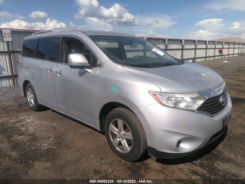2014 NISSAN QUEST SV - JN8AE2KP4E9106521