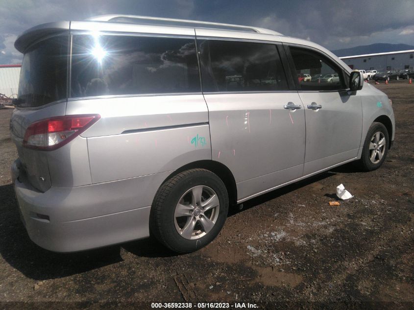2014 NISSAN QUEST SV - JN8AE2KP4E9106521
