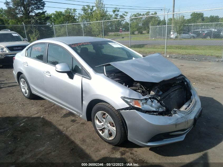 2013 HONDA CIVIC SDN LX - 19XFB2F53DE075033