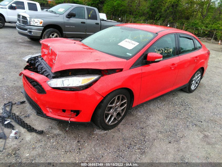 2015 FORD FOCUS SE - 1FADP3F24FL209939