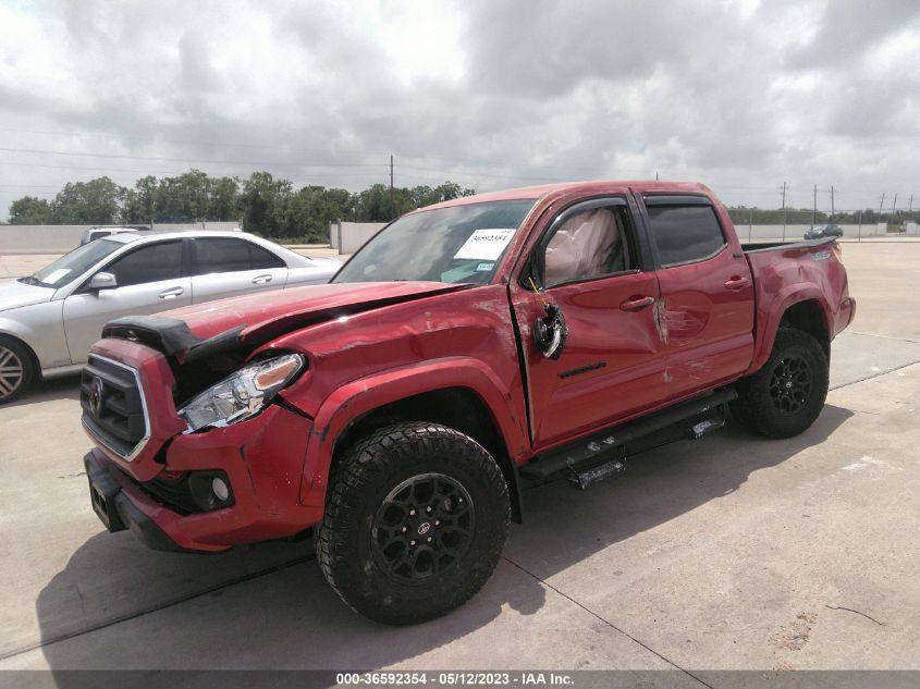 2022 TOYOTA TACOMA 4WD SR/SR5/TRD SPORT - 3TMCZ5AN4NM481658