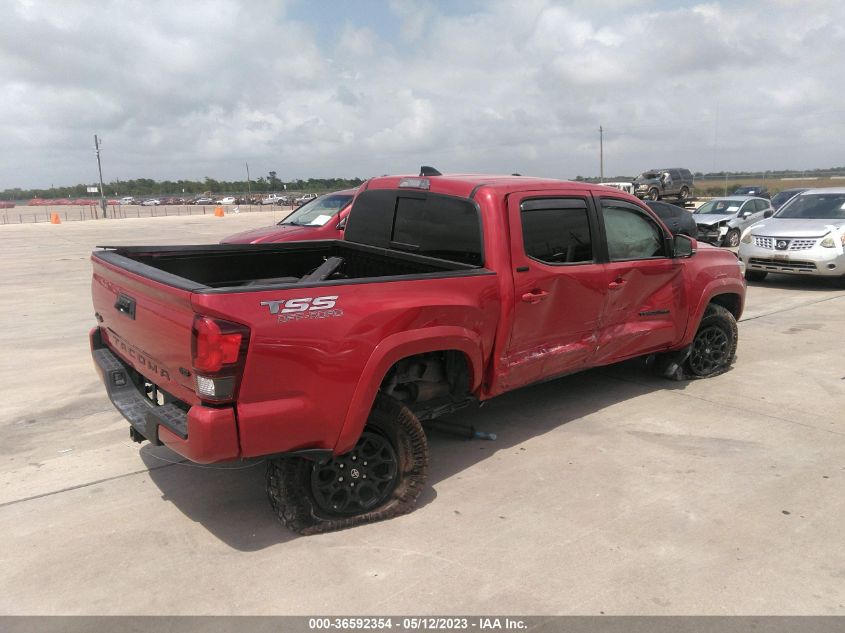 2022 TOYOTA TACOMA 4WD SR/SR5/TRD SPORT - 3TMCZ5AN4NM481658