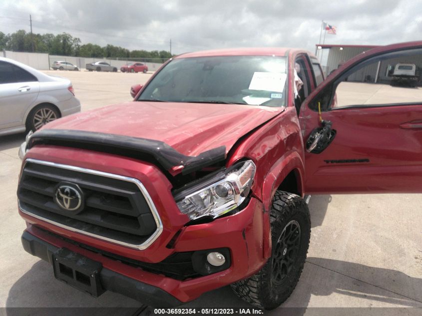 2022 TOYOTA TACOMA 4WD SR/SR5/TRD SPORT - 3TMCZ5AN4NM481658
