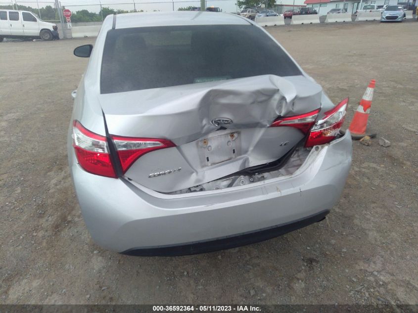 2016 TOYOTA COROLLA L/LE/S/S PLUS/LE PLUS - 2T1BURHE6GC536811