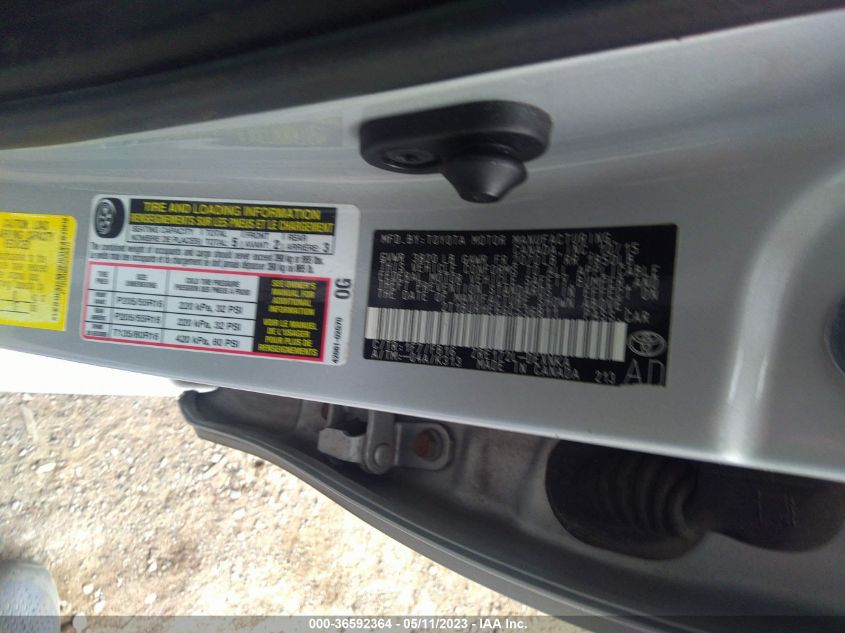 2016 TOYOTA COROLLA L/LE/S/S PLUS/LE PLUS - 2T1BURHE6GC536811
