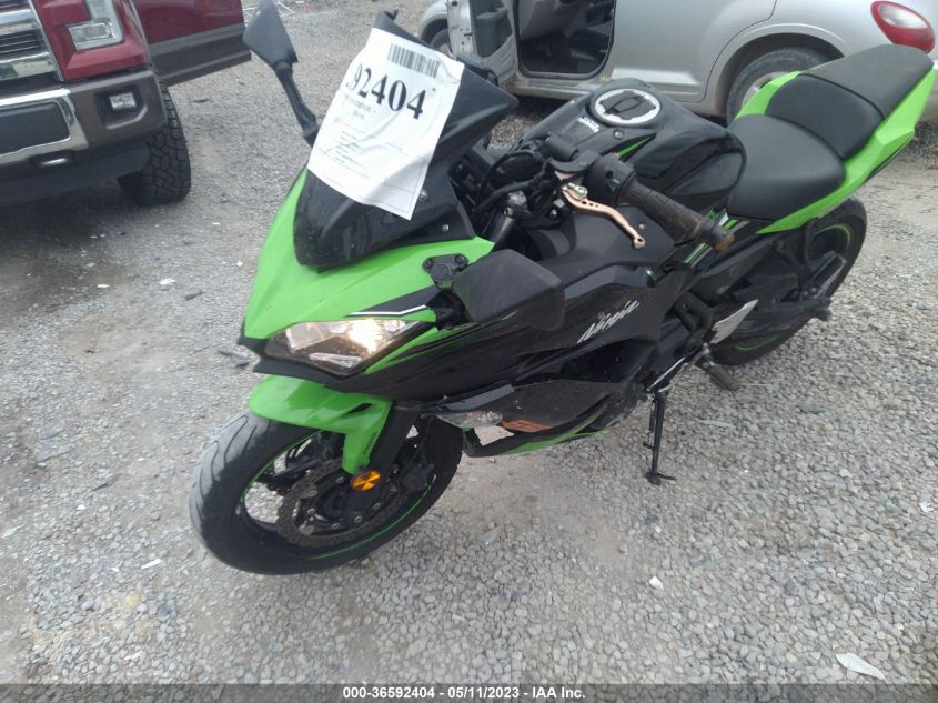 2017 KAWASAKI EX650 F - JKAEXEK19HDH02593