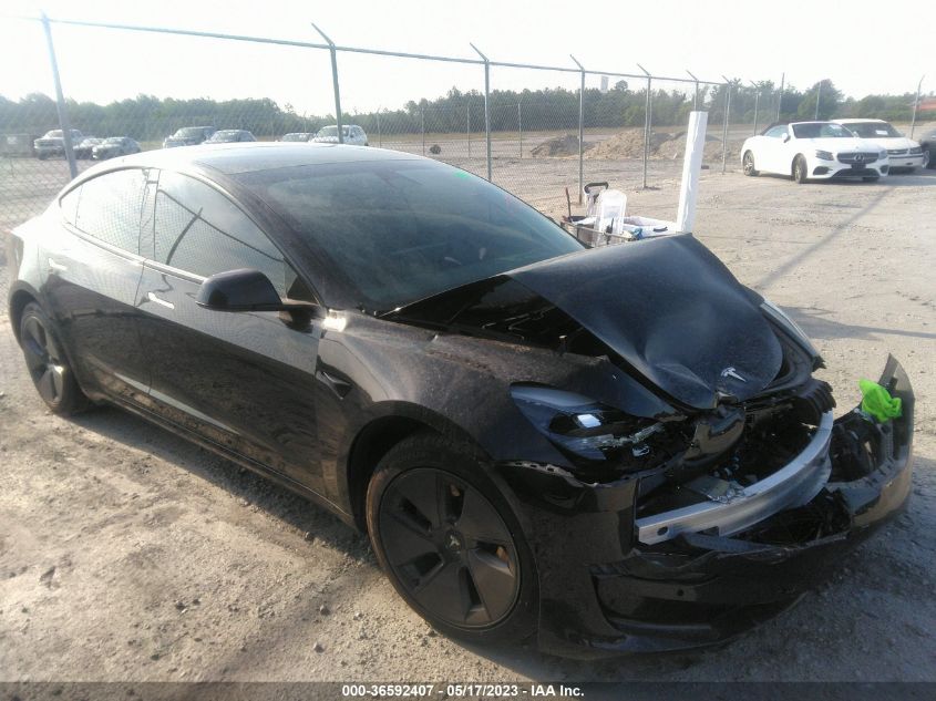 2021 TESLA MODEL 3 STANDARD RANGE PLUS - 5YJ3E1EA0MF016874