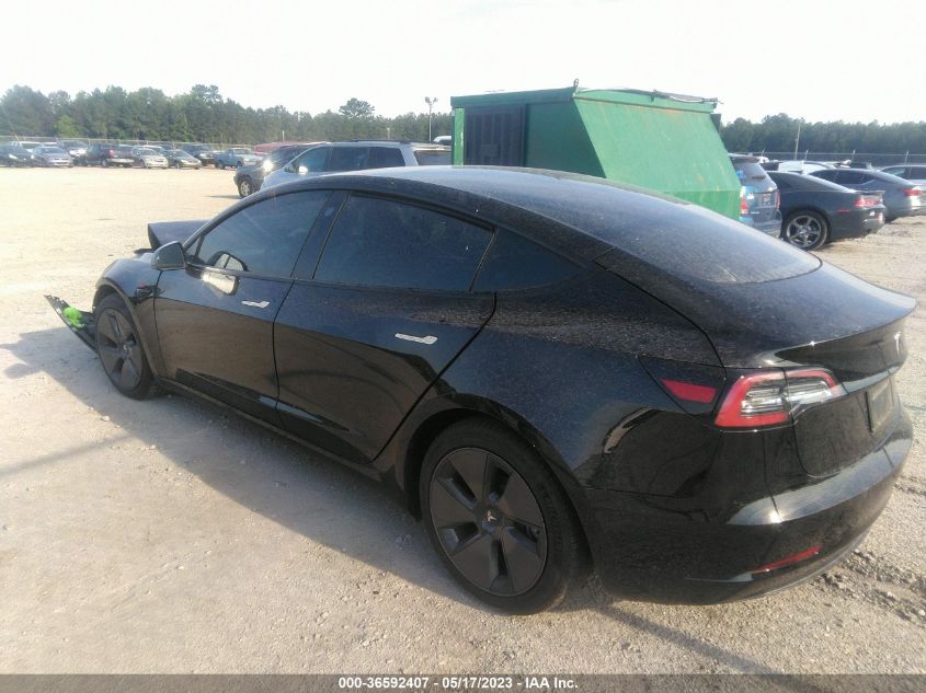 2021 TESLA MODEL 3 STANDARD RANGE PLUS - 5YJ3E1EA0MF016874