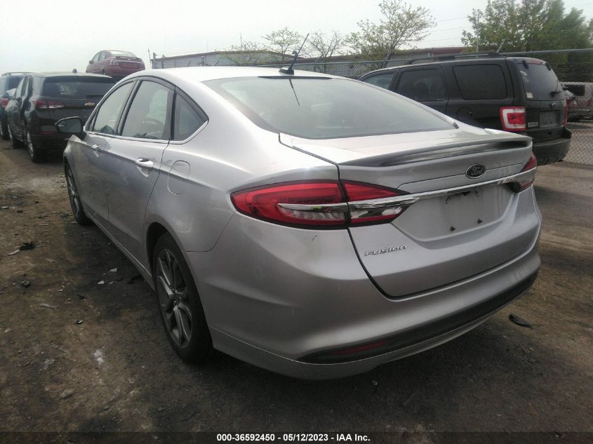 2017 FORD FUSION S - 3FA6P0G70HR371895