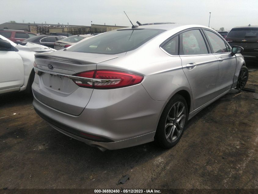 2017 FORD FUSION S - 3FA6P0G70HR371895