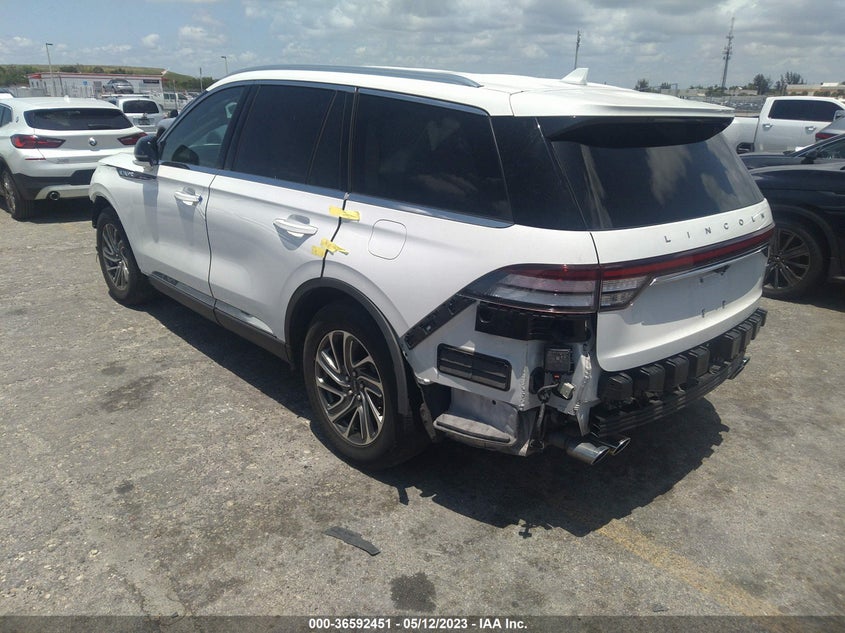 VIN 5LM5J6WC2MGL13404 2021 LINCOLN AVIATOR STANDARD