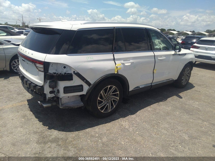 VIN 5LM5J6WC2MGL13404 2021 LINCOLN AVIATOR STANDARD