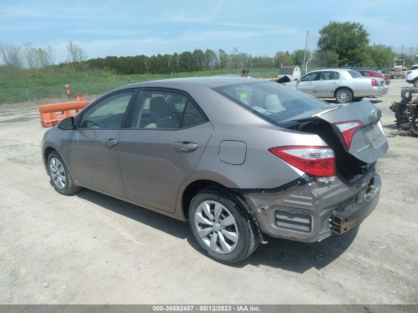 2015 TOYOTA COROLLA L/LE/S/S PLUS/LE PLUS - 2T1BURHE8FC478828