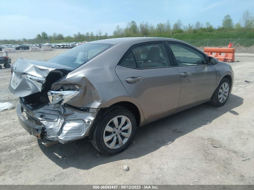 2015 TOYOTA COROLLA L/LE/S/S PLUS/LE PLUS - 2T1BURHE8FC478828