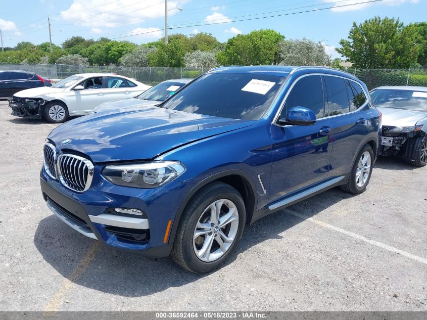 2019 BMW X3 SDRIVE30I - 5UXTR7C51KLR46871