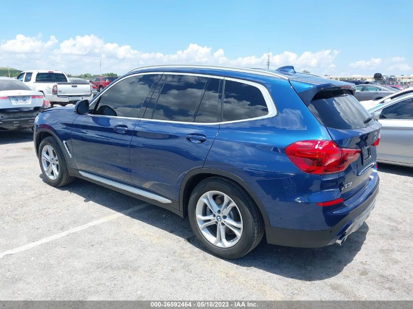 2019 BMW X3 SDRIVE30I - 5UXTR7C51KLR46871