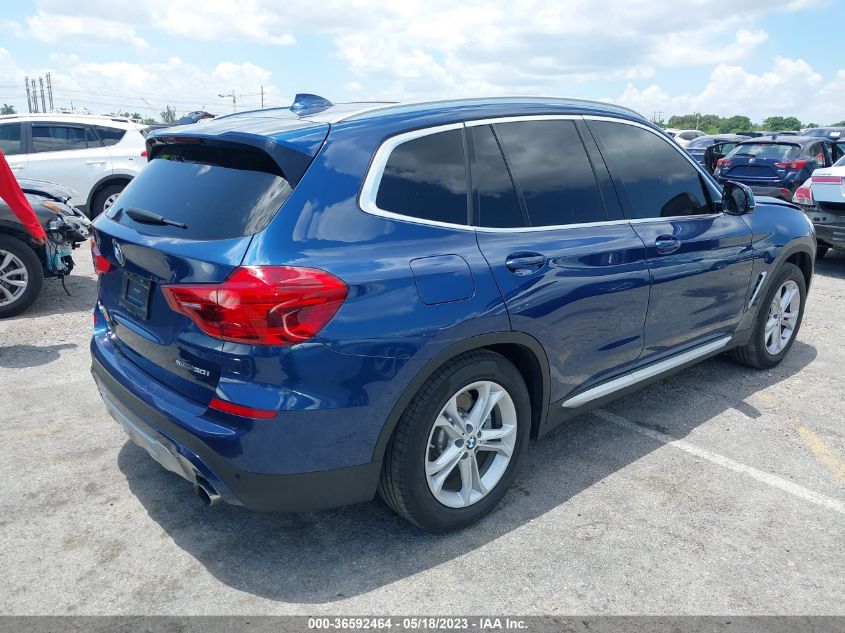 2019 BMW X3 SDRIVE30I - 5UXTR7C51KLR46871