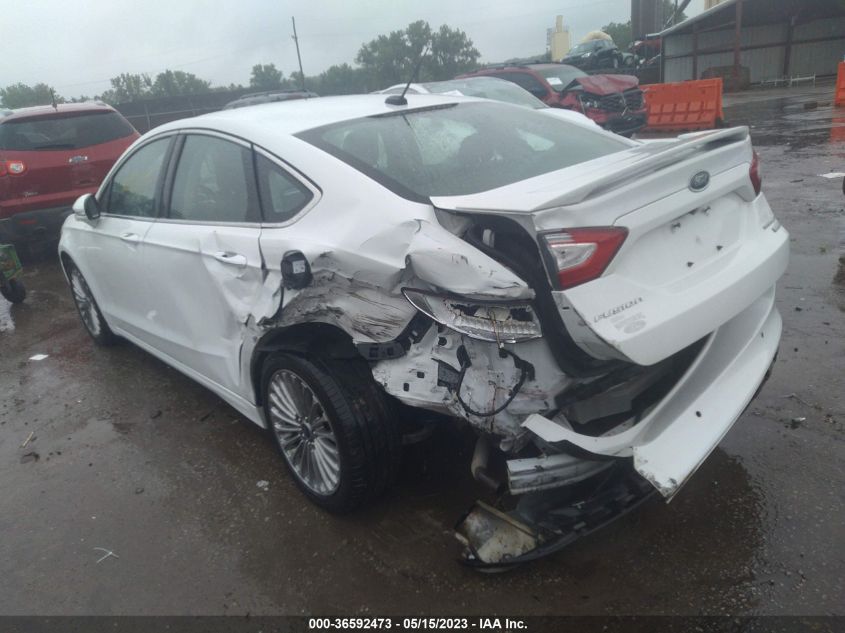 2014 FORD FUSION TITANIUM - 3FA6P0K90ER229521