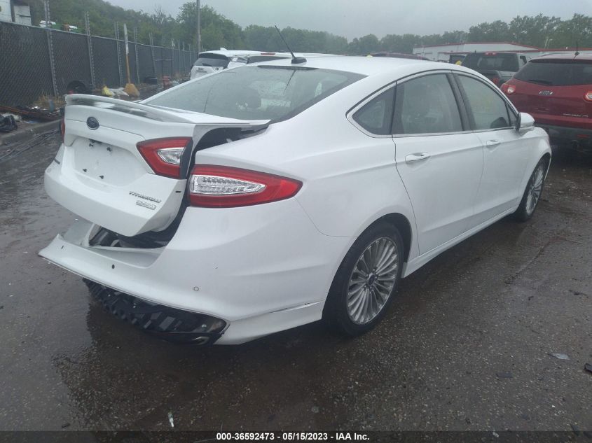 2014 FORD FUSION TITANIUM - 3FA6P0K90ER229521