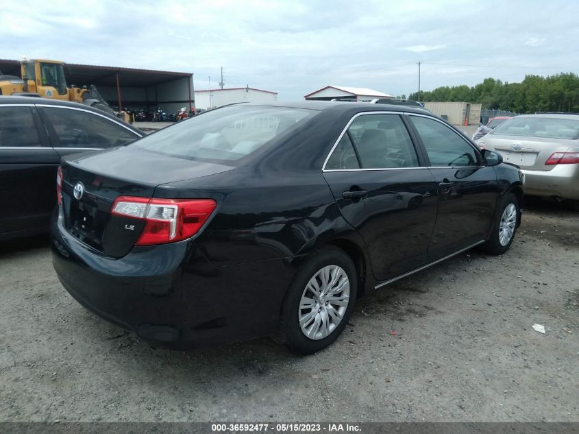 2013 TOYOTA CAMRY L/LE/SE/XLE - 4T4BF1FK1DR274670