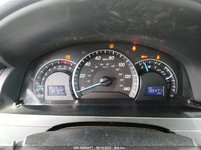 2013 TOYOTA CAMRY L/LE/SE/XLE - 4T4BF1FK1DR274670