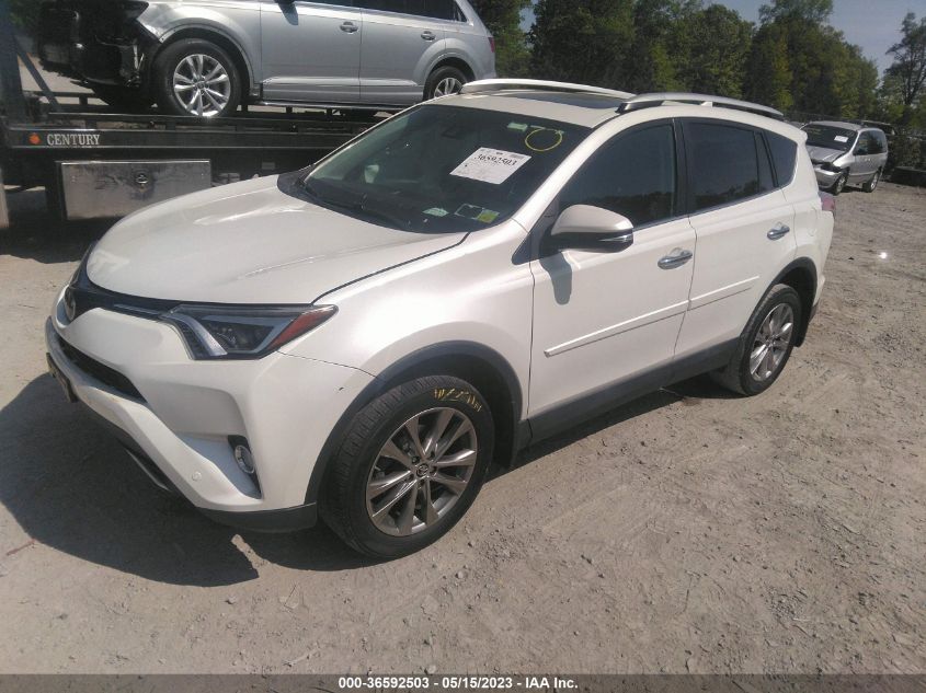 2016 TOYOTA RAV4 LIMITED - 2T3DFREV5GW485685