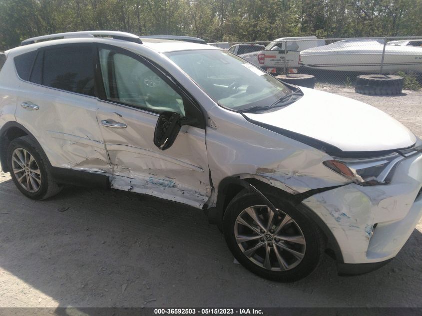2016 TOYOTA RAV4 LIMITED - 2T3DFREV5GW485685
