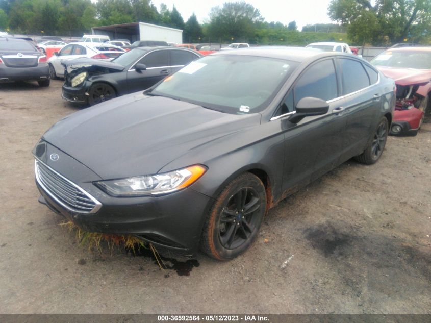 2018 FORD FUSION SE - 3FA6P0HD9JR280800