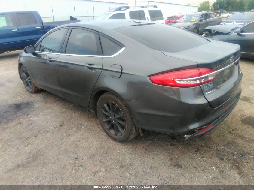 2018 FORD FUSION SE - 3FA6P0HD9JR280800