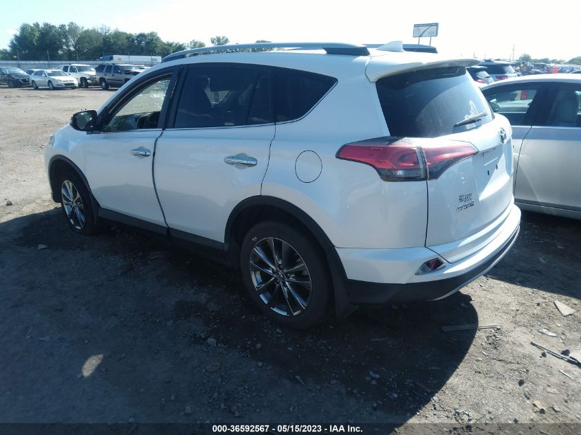 2018 TOYOTA RAV4 LIMITED/PLATINUM - JTMYFREVXJJ202642