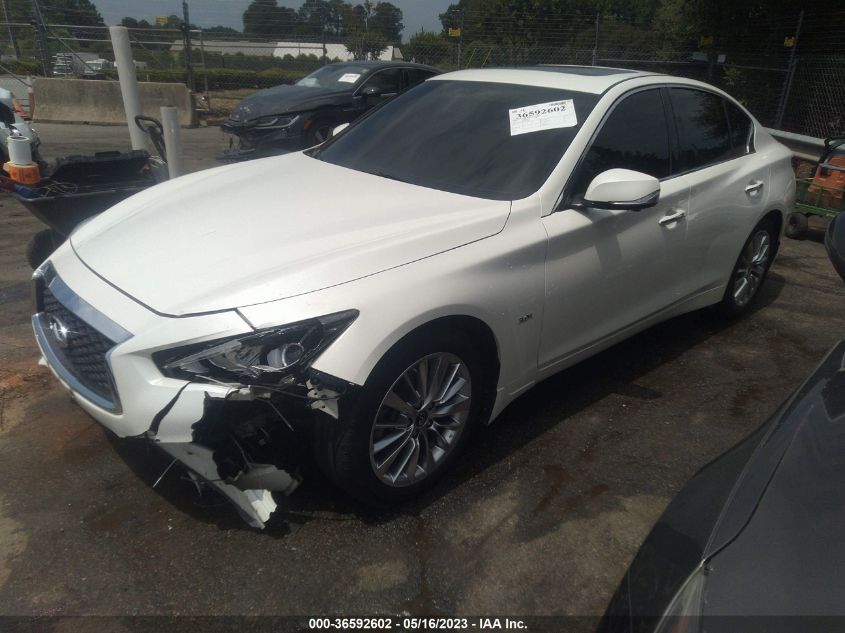 2018 INFINITI Q50 3.0T LUXE - JN1EV7AR7JM435611