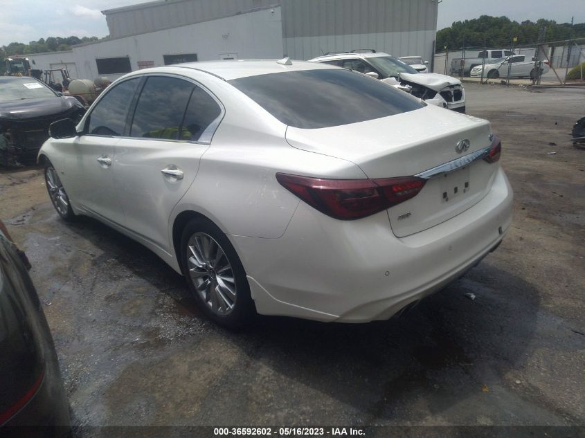 2018 INFINITI Q50 3.0T LUXE - JN1EV7AR7JM435611