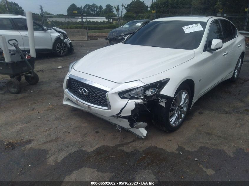 2018 INFINITI Q50 3.0T LUXE - JN1EV7AR7JM435611
