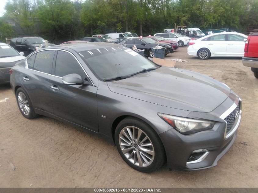 2018 INFINITI Q50 3.0T LUXE - JN1EV7AR9JM440910