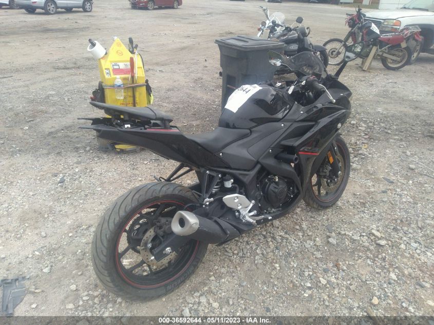 2018 YAMAHA YZFR3 MH3RH06Y7JK017673