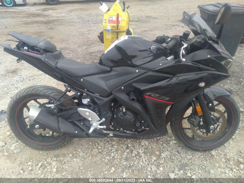 2018 YAMAHA YZFR3 MH3RH06Y7JK017673